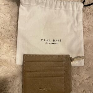 Mina Baie Tan Card Holder